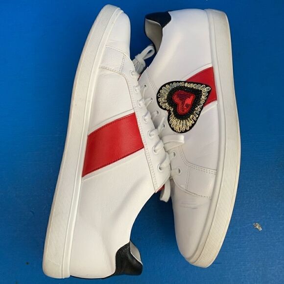 ALDO Hearts SNEAKERS Preowned 12 - Picture 5 of 8